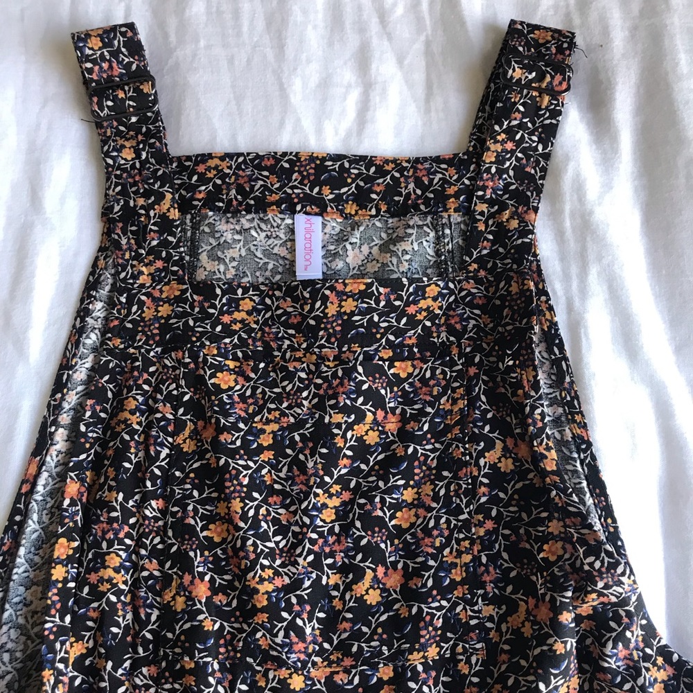Floral Overall Dress Size Small